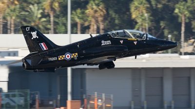 Photo ID 181434 by Jesus Peñas. UK Air Force British Aerospace Hawk T 1A, XX203