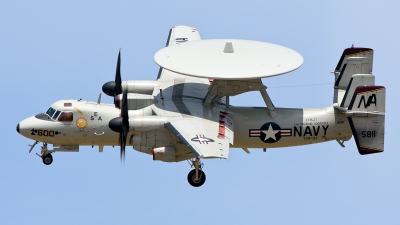 Photo ID 181598 by Mark Munzel. USA Navy Grumman E 2C Hawkeye, 165811