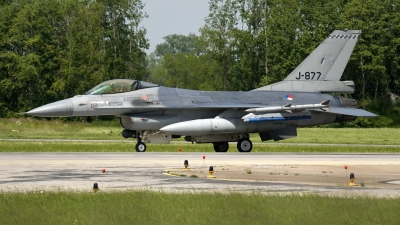Photo ID 21877 by Jörg Pfeifer. Netherlands Air Force General Dynamics F 16AM Fighting Falcon, J 877