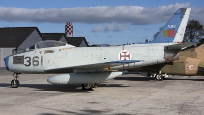 Photo ID 181979 by Chris Lofting. Portugal Air Force North American F 86F Sabre, 5361