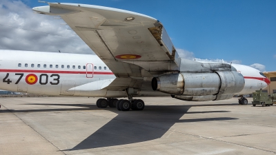 Photo ID 182127 by Adolfo Bento de Urquia. Spain Air Force Boeing 707 368C, T 17 3