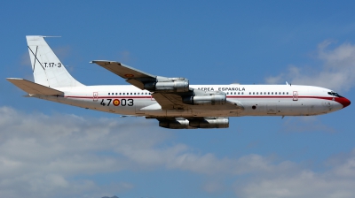 Photo ID 182265 by Alejandro Hernández León. Spain Air Force Boeing 707 368C, T 17 3