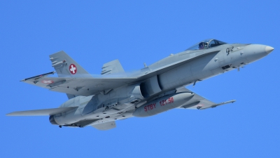 Photo ID 182370 by Sven Zimmermann. Switzerland Air Force McDonnell Douglas F A 18C Hornet, J 5012