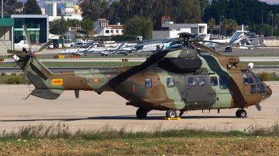 Photo ID 182597 by Manuel Fernandez. Spain Army Aerospatiale AS 532AL Cougar, HT 27 05