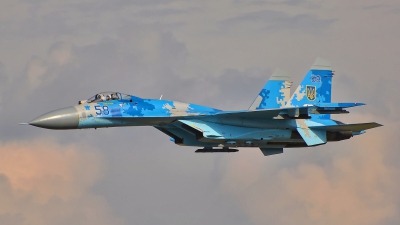 Photo ID 182705 by Radim Spalek. Ukraine Air Force Sukhoi Su 27P1M,  