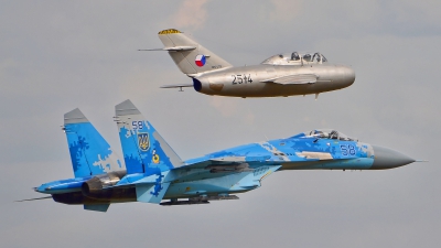 Photo ID 182707 by Radim Spalek. Ukraine Air Force Sukhoi Su 27P1M,  