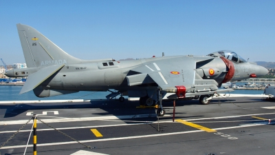 Photo ID 182717 by Manuel Fernandez. Spain Navy McDonnell Douglas EAV 8B Harrier II, VA 1B 37