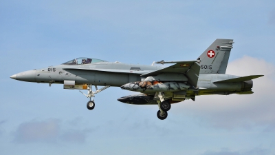 Photo ID 182876 by Radim Spalek. Switzerland Air Force McDonnell Douglas F A 18C Hornet, J 5015