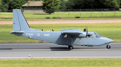 Photo ID 2374 by Tim Felce. UK Army Britten Norman Islander AL1 BN 2T, ZG846