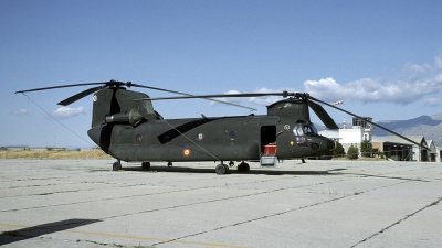 Photo ID 182956 by Joop de Groot. Spain Army Boeing Vertol CH 47D Chinook, HT 17 10