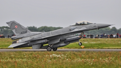 Photo ID 183482 by Radim Spalek. Poland Air Force General Dynamics F 16C Fighting Falcon, 4058