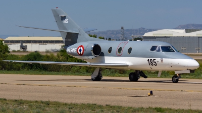 Photo ID 183671 by Jesus Peñas. France Navy Dassault Falcon 10MER, 185