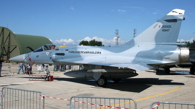 Photo ID 184148 by Ruben Galindo. Brazil Air Force Dassault Mirage F 2000C Mirage 2000C, 4947