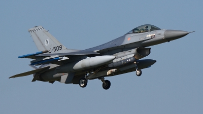 Photo ID 183726 by Rainer Mueller. Netherlands Air Force General Dynamics F 16AM Fighting Falcon, J 509