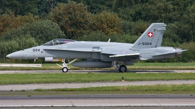 Photo ID 183828 by Rainer Mueller. Switzerland Air Force McDonnell Douglas F A 18C Hornet, J 5004