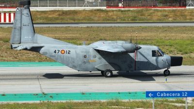 Photo ID 183903 by Manuel Fernandez. Spain Air Force CASA C 212 200 Aviocar, TM 12D 72