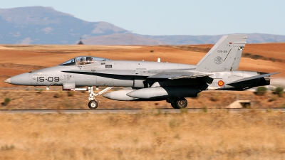 Photo ID 184481 by Ruben Galindo. Spain Air Force McDonnell Douglas C 15 Hornet EF 18A, C 15 22