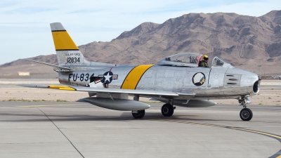 Photo ID 185826 by W.A.Kazior. Private Planes of Fame Air Museum North American F 86F Sabre, NX186AM