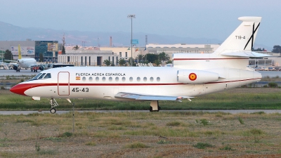 Photo ID 184821 by Manuel Fernandez. Spain Air Force Dassault Falcon 900B, T 18 4