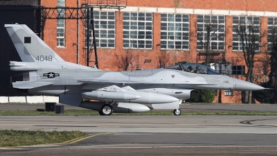 Photo ID 240 by Matthew Clements. Poland Air Force General Dynamics F 16C Fighting Falcon, 4048