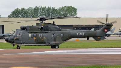 Photo ID 186023 by Richard de Groot. Switzerland Air Force Aerospatiale AS 332M1 Super Puma, T 317