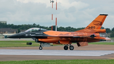 Photo ID 185969 by Richard de Groot. Netherlands Air Force General Dynamics F 16AM Fighting Falcon, J 015