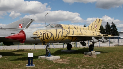 Photo ID 186235 by Barry Swann. Poland Air Force Mikoyan Gurevich MiG 21M, 1808