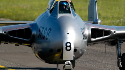 Photo ID 186381 by Sven Zimmermann. Private Private De Havilland DH 100 Vampire FB 6, F AZHJ