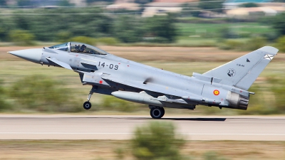 Photo ID 186526 by Ruben Galindo. Spain Air Force Eurofighter C 16 Typhoon EF 2000S, C 16 44