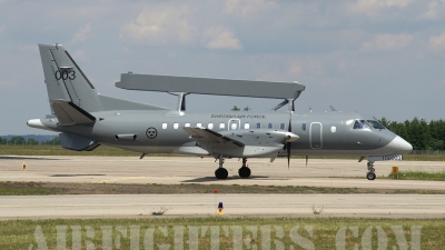 Photo ID 2420 by Jörg Pfeifer. Sweden Air Force Saab S100D SF 340AEW, 100003