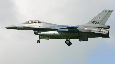Photo ID 187047 by Arie van Groen. Netherlands Air Force General Dynamics F 16AM Fighting Falcon, J 509