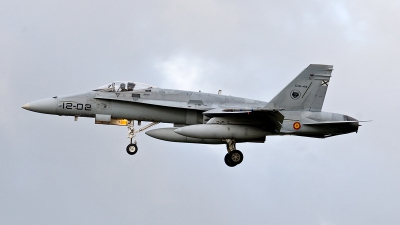 Photo ID 187071 by Jan Eenling. Spain Air Force McDonnell Douglas C 15 Hornet EF 18A, C 15 44