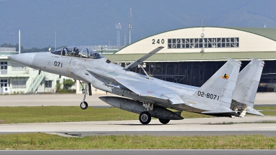 Photo ID 187458 by Eric Tammer. Japan Air Force McDonnell Douglas F 15DJ Eagle, 02 8071