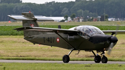 Photo ID 187486 by Jan Eenling. Denmark Air Force Saab MFI T 17 Supporter, T 407