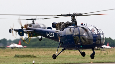 Photo ID 187556 by Jan Eenling. Netherlands Air Force Aerospatiale SA 316B Alouette III, A 292