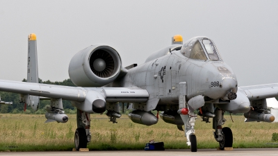 Photo ID 187763 by Jan Eenling. USA Air Force Fairchild A 10A Thunderbolt II, 81 0988