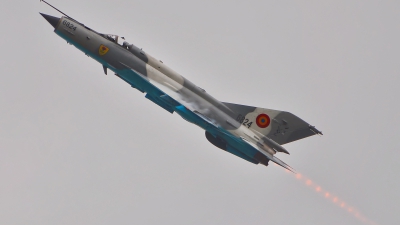 Photo ID 188099 by Radim Spalek. Romania Air Force Mikoyan Gurevich MiG 21MF 75 Lancer C, 6824