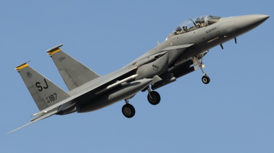 Photo ID 187925 by Hans-Werner Klein. USA Air Force McDonnell Douglas F 15E Strike Eagle, 87 0187