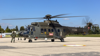 Photo ID 188083 by Thomas Ziegler - Aviation-Media. Switzerland Air Force Aerospatiale AS 332M1 Super Puma, T 319