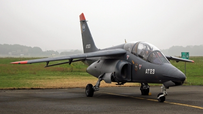 Photo ID 189031 by Richard de Groot. Belgium Air Force Dassault Dornier Alpha Jet 1B, AT23