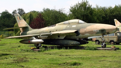 Photo ID 188532 by Richard de Groot. Belgium Air Force Republic RF 84F Thunderflash, FR32