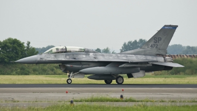 Photo ID 22492 by Jörg Pfeifer. USA Air Force General Dynamics F 16D Fighting Falcon, 91 0472