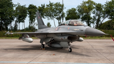 Photo ID 189101 by Jan Eenling. Denmark Air Force General Dynamics F 16BM Fighting Falcon, ET 022