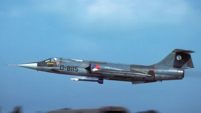 Photo ID 189211 by Eric Tammer. Netherlands Air Force Lockheed F 104G Starfighter, D 8115
