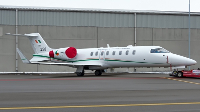 Photo ID 189292 by Giovanni Curto. Ireland Air Force Learjet 45, 258