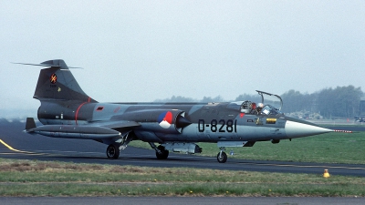 Photo ID 189343 by Eric Tammer. Netherlands Air Force Lockheed F 104G Starfighter, D 8281