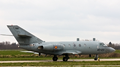 Photo ID 189351 by Jan Eenling. Spain Air Force Dassault Falcon 20D, TM 11 3