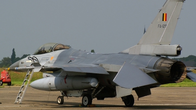 Photo ID 22627 by frank van de waardenburg. Belgium Air Force General Dynamics F 16AM Fighting Falcon, FA 129