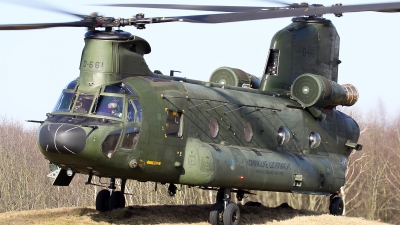 Photo ID 189642 by Mark Broekhans. Netherlands Air Force Boeing Vertol CH 47D Chinook, D 661