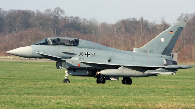 Photo ID 189952 by Richard de Groot. Germany Air Force Eurofighter EF 2000 Typhoon T, 30 31